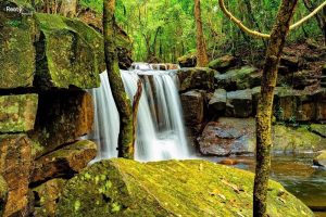 suoi tranh waterfall