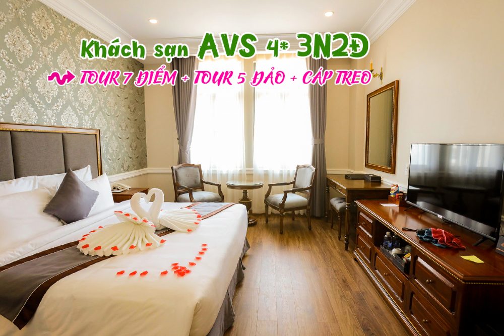 Tour Phú Quốc 3 ngày 2 đêm khách sạn AVS