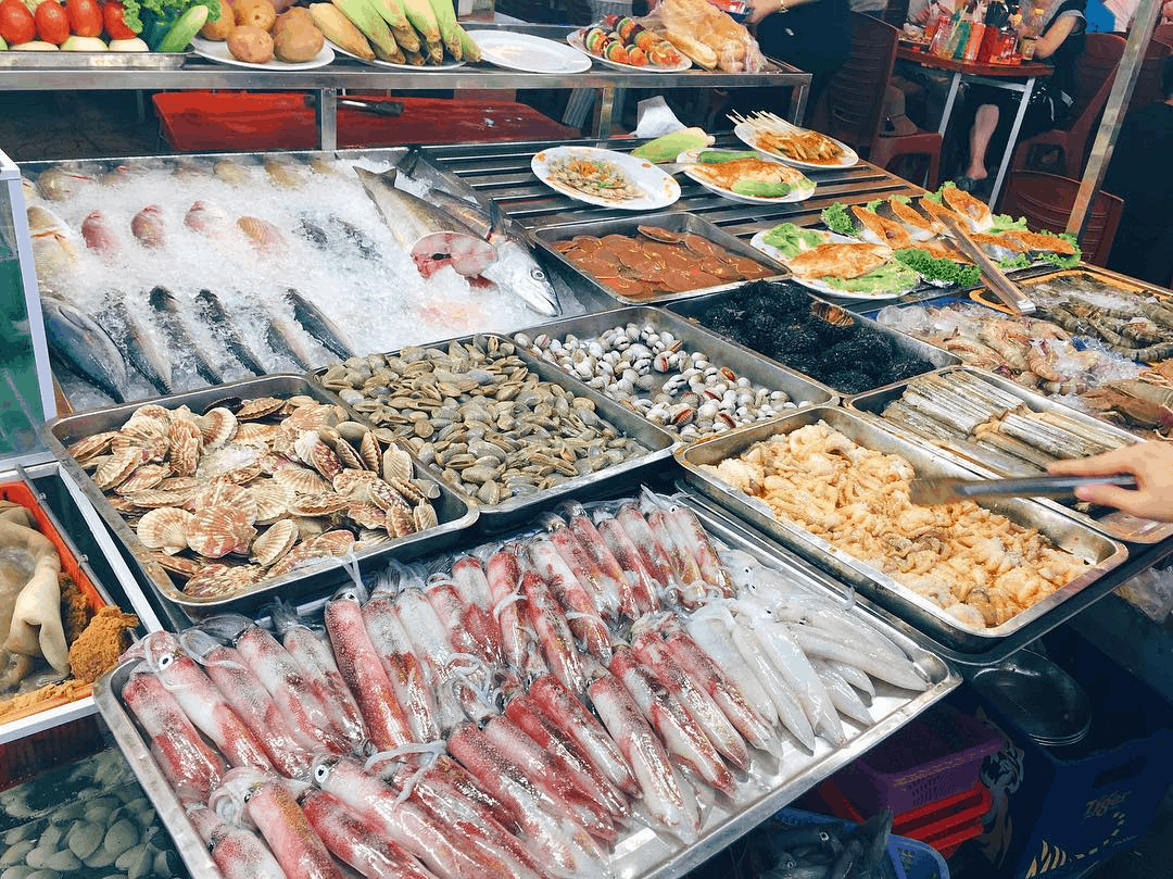 Hải sản Phú Quốc cực kỳ tươi ngon