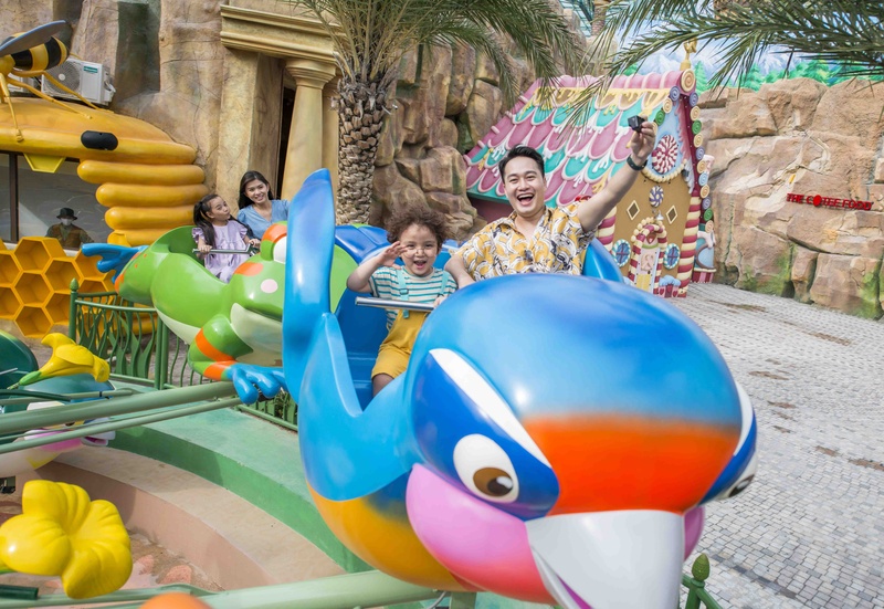 vinwonders thumbelina ride