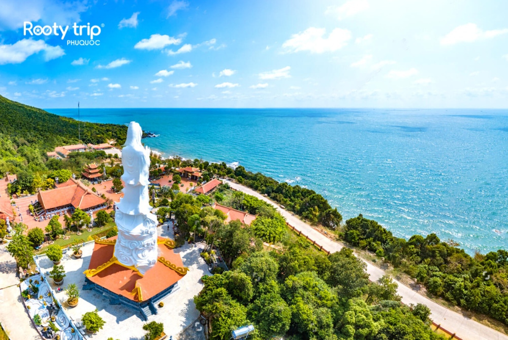 Ho Quoc Pagoda: The largest sea-view pagoda in the Mekong Delta - Rooty Trip Phu Quoc