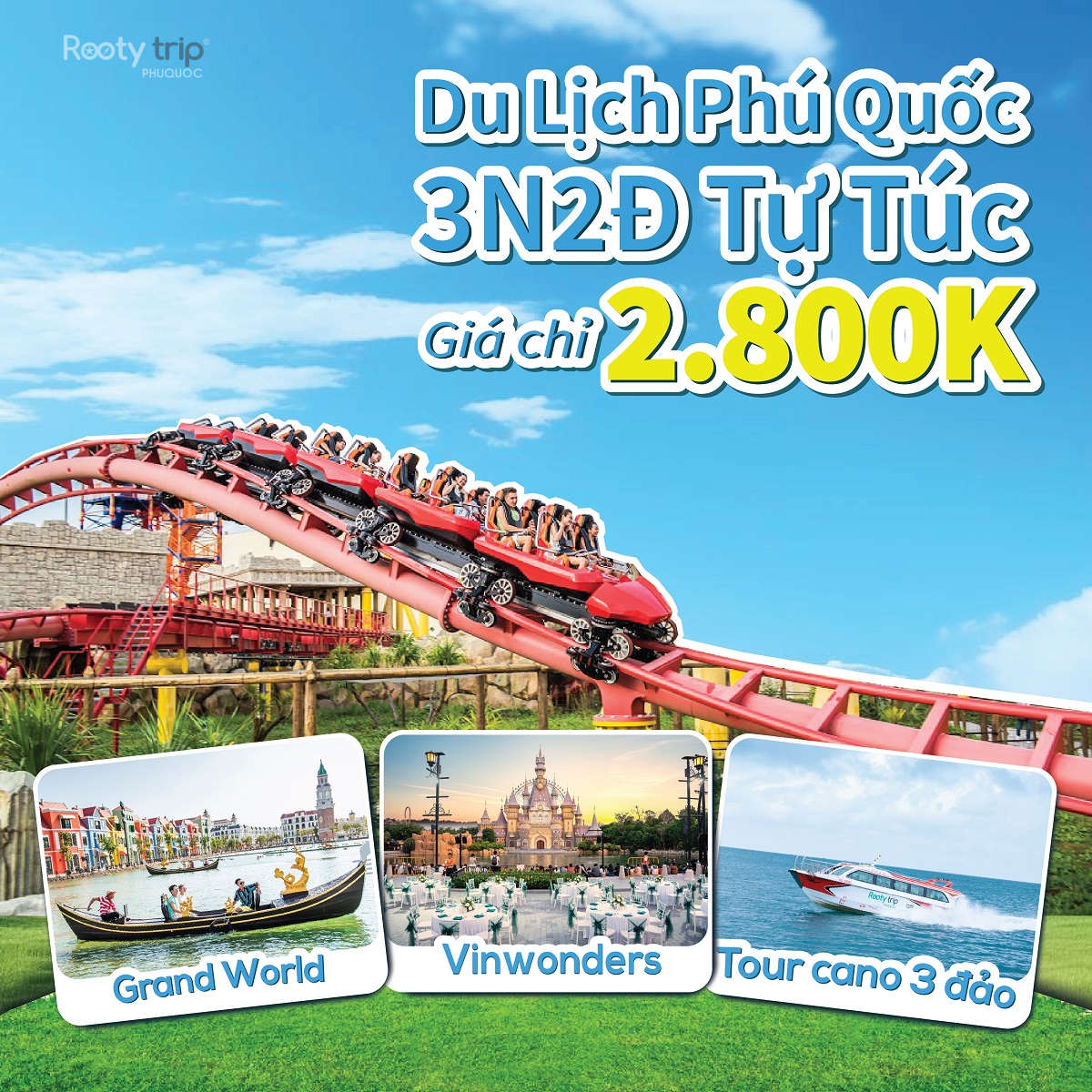 combo 3n2d tự túc
