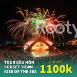 tour cầu hôn sunset town kiss off the sea