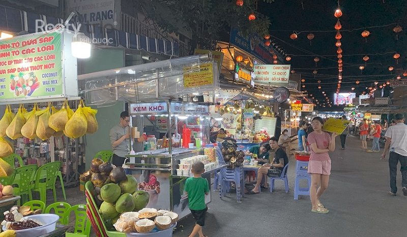 giờ mở cửa chợ đêm Phú Quốc