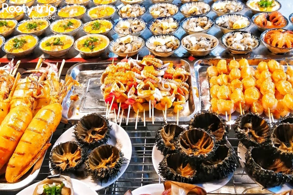 ăn hải sản tại chợ đêm Phú Quốc