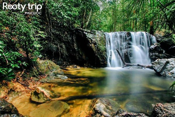 Capture of Suoi Tranh Waterfall in Phu Quoc 4D3N Tour package departing from Hanoi by Rootytrip Phu Quoc