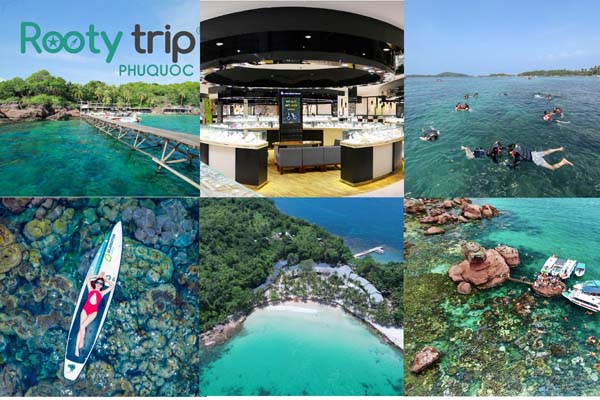 Schedule images of destinations in the 3-day-2-night Phu Quoc Tour with a comprehensive 4-star resort package by Rootytrip Phu Quoc