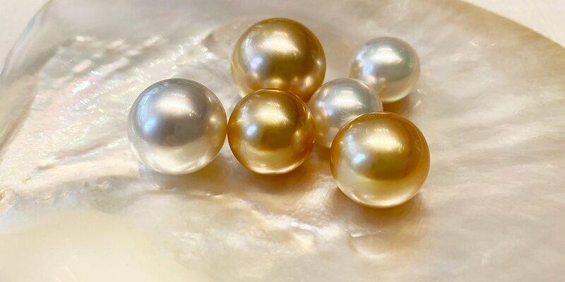 golden south sea pearl