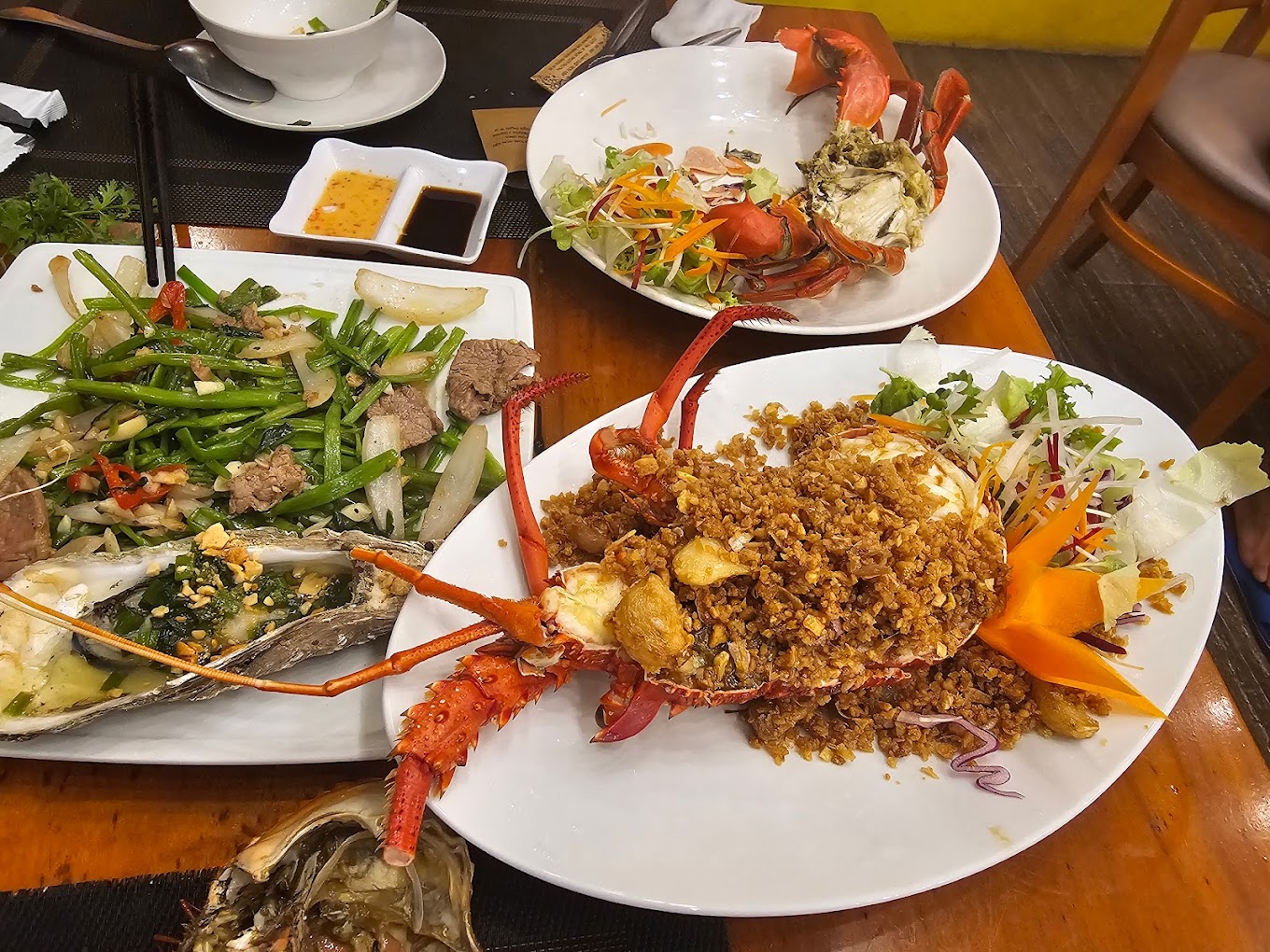 Hải sản ngon tại nhà hàng Xin Chào Phú Quốc