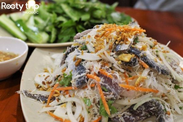 Phu Quoc's Famous Specialty Dish: Herring Salad, a Favorite Among Visitors