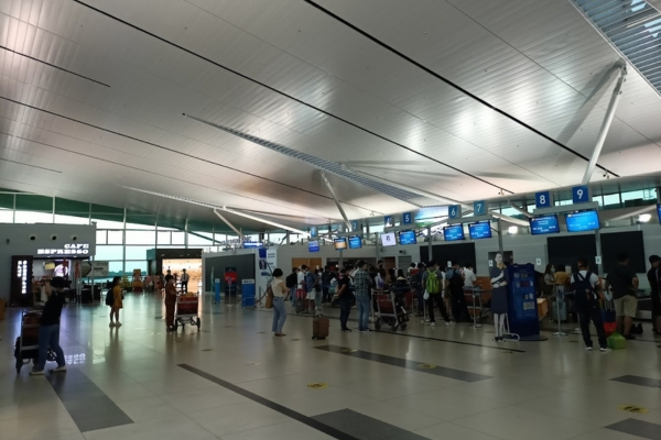 Check-in area at Phu Quoc Airport (Photo: Google Maps)