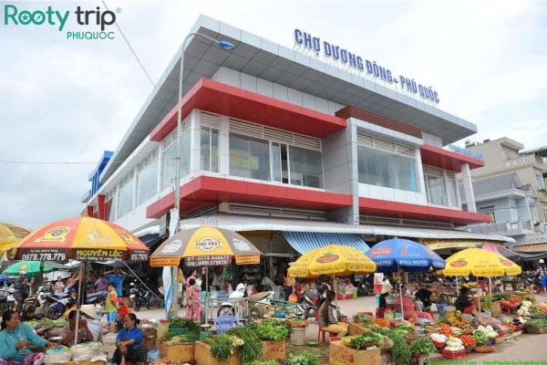 A corner of Duong Dong market, Phu Quoc