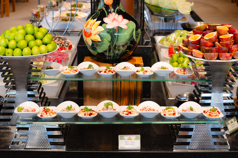 fresh tropical fruits at thom island