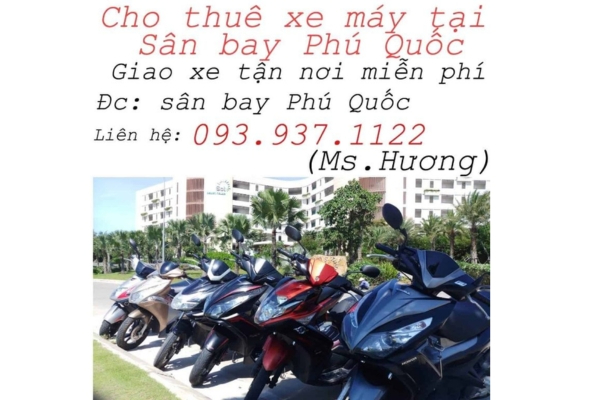 Motorbike rental at Mai Huong