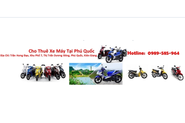 Thiên Phú specializes in renting cheap motorbikes in Phu Quoc