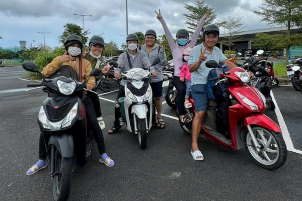 Rent a motorbike right at Phu Quoc Airport