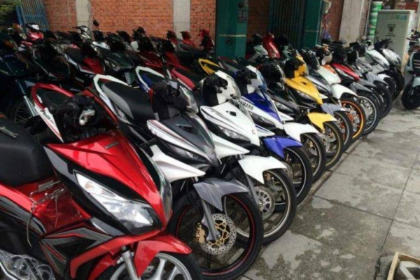 Phu Quoc motorbike rental at Cuong Thinh