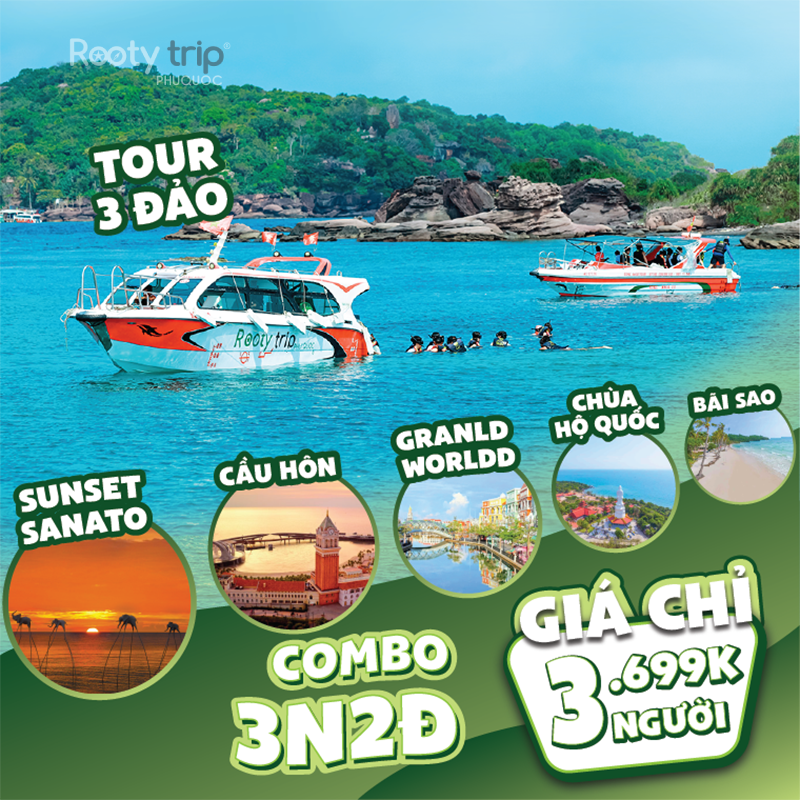 tour phú quốc 3 ngày 2 đêm cho người lần đầu