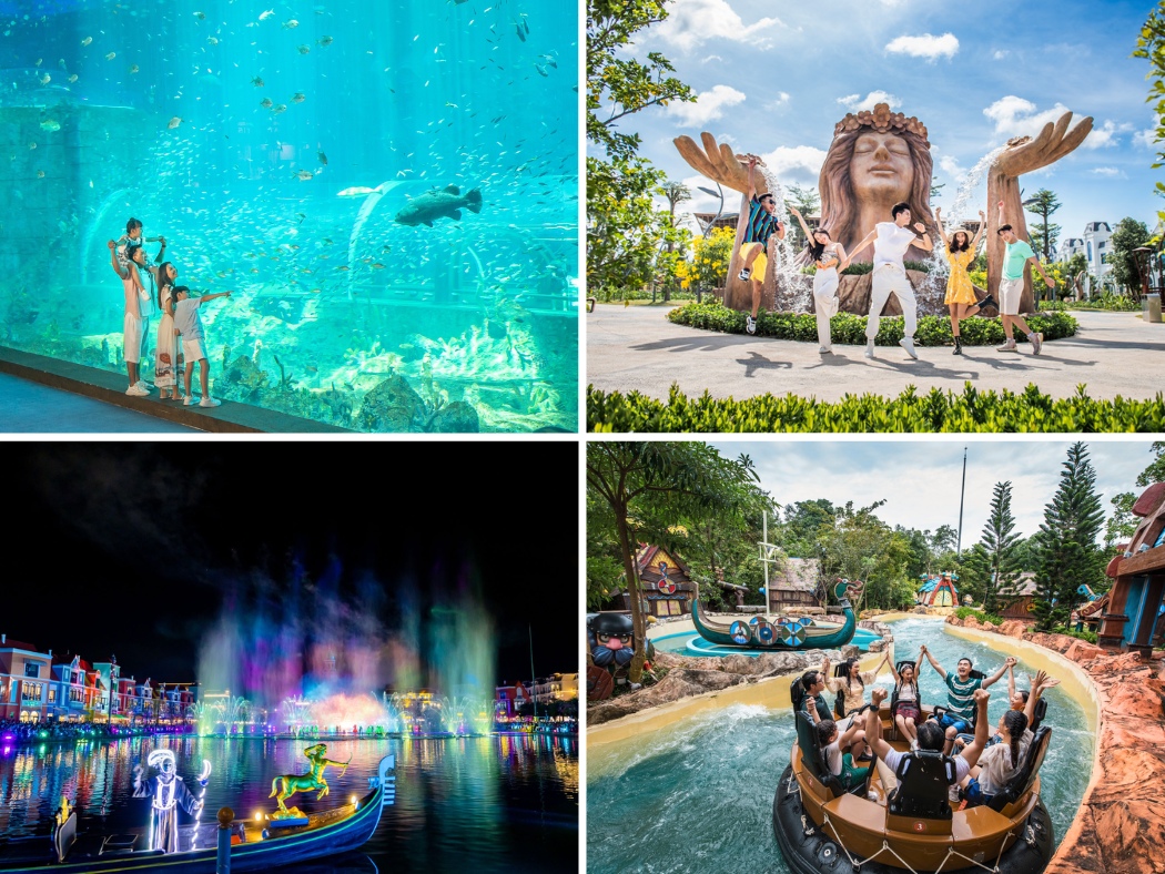 Fully explore the Phu Quoc United Center universe with VinWonders and Grand World