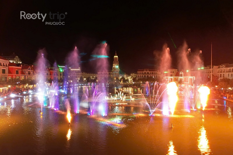 show sắc màu venice tour grand world vinwonders phú quốc