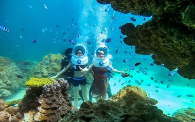 đi bộ dưới biển phú quốc có an toàn không