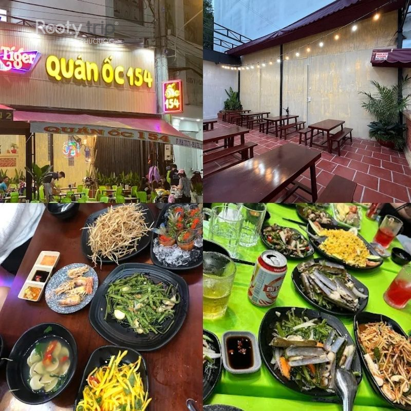 quán ốc bình dân Phú Quốc