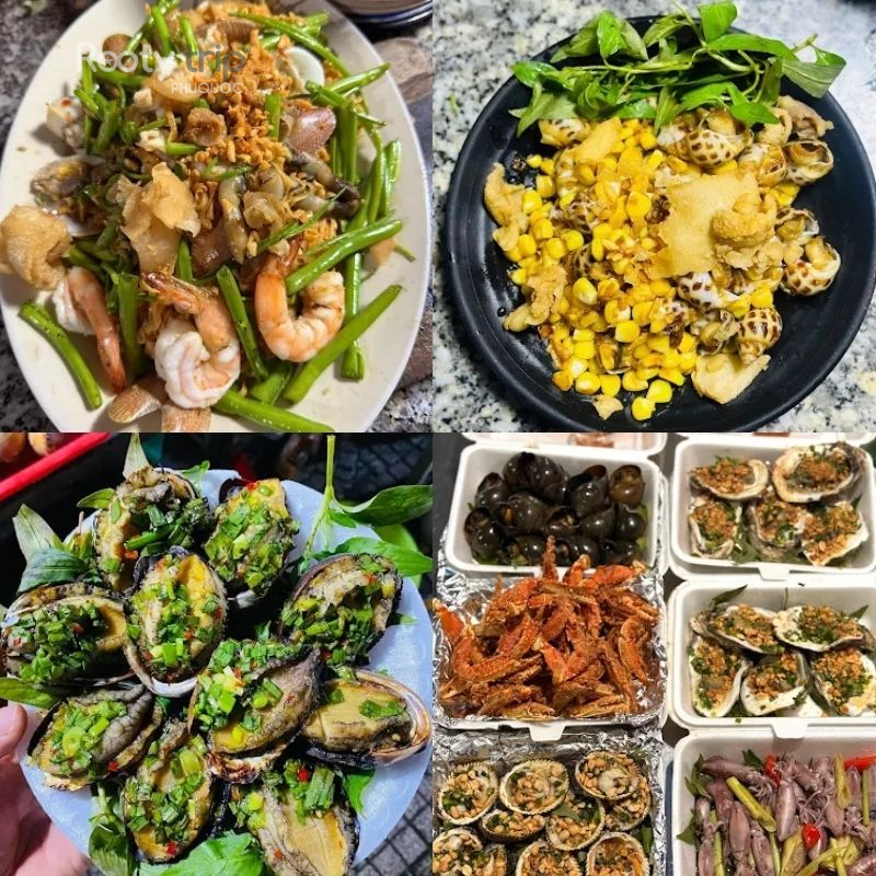 quán ốc ngon rẻ ở Phú Quốc