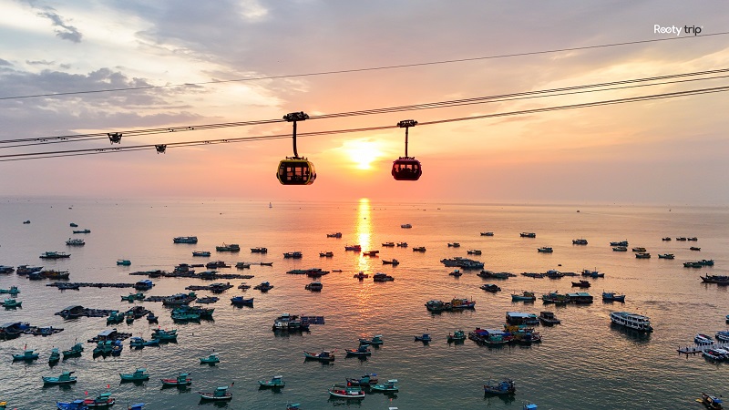 phu quoc cable car island trip by speedboat