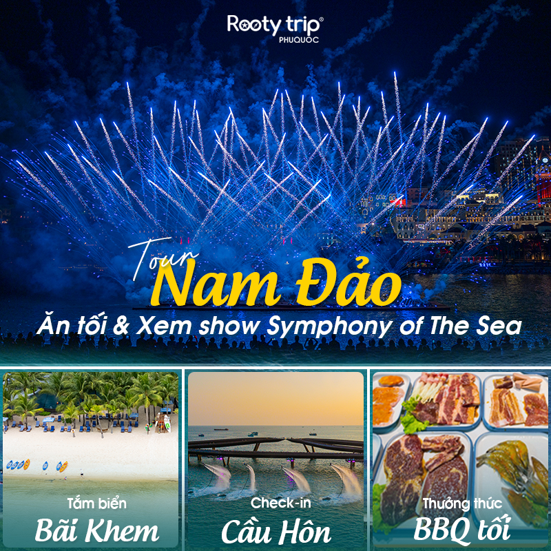 tour nam đảo symphony of the sea
