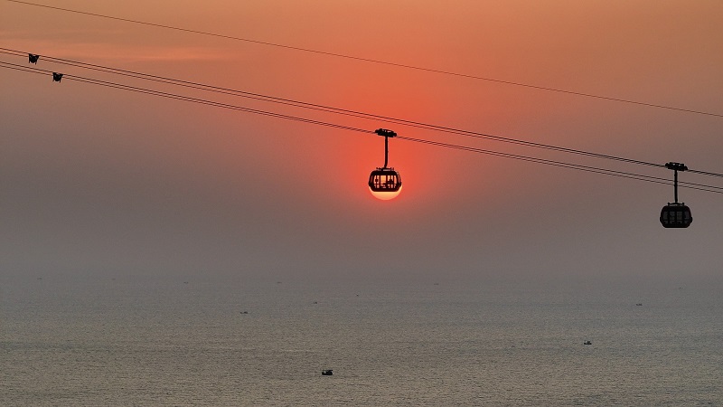 tour cáp treo hòn thơm trong ngày