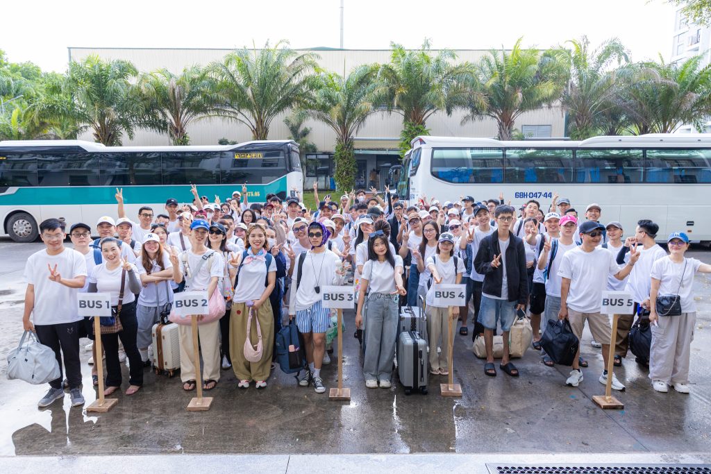 Gần 200 chiến binh đã sẵn sàng trải nghiệm tour đoàn công ty Phú Quốc