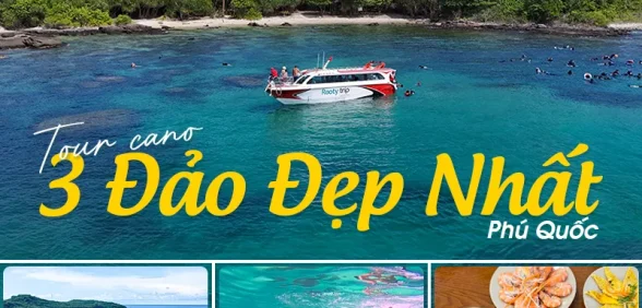 Tour 3 đảo Phú Quốc - Rooty Trip
