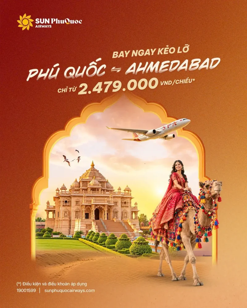 Sun PhuQuoc Airways khuyến mãi